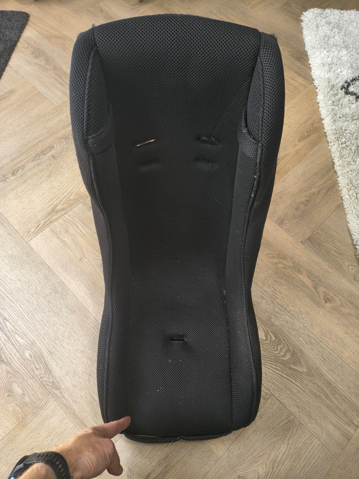 Peuterzitje voor bakfiets - Comfortabel en veilig, Ophalen, Gebruikt, Onbekend, Voorzitje