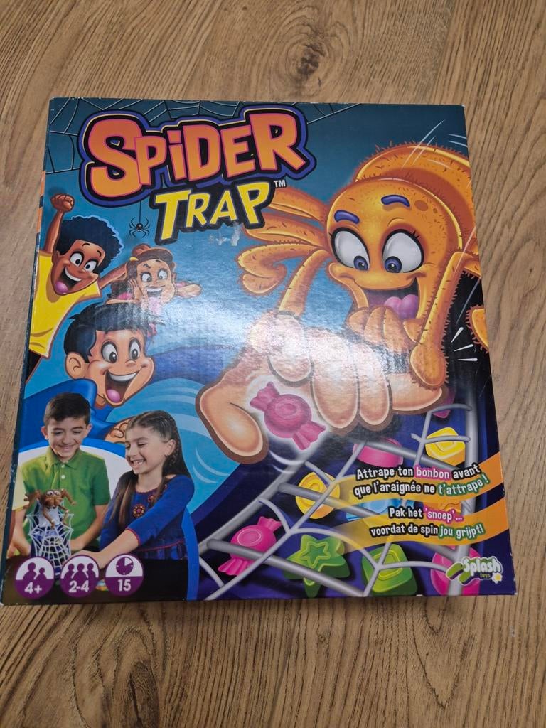 Spider Trap Spel - Nieuw in doos!, Drie of vier spelers, Ophalen of Verzenden, Nieuw, Splash Toys