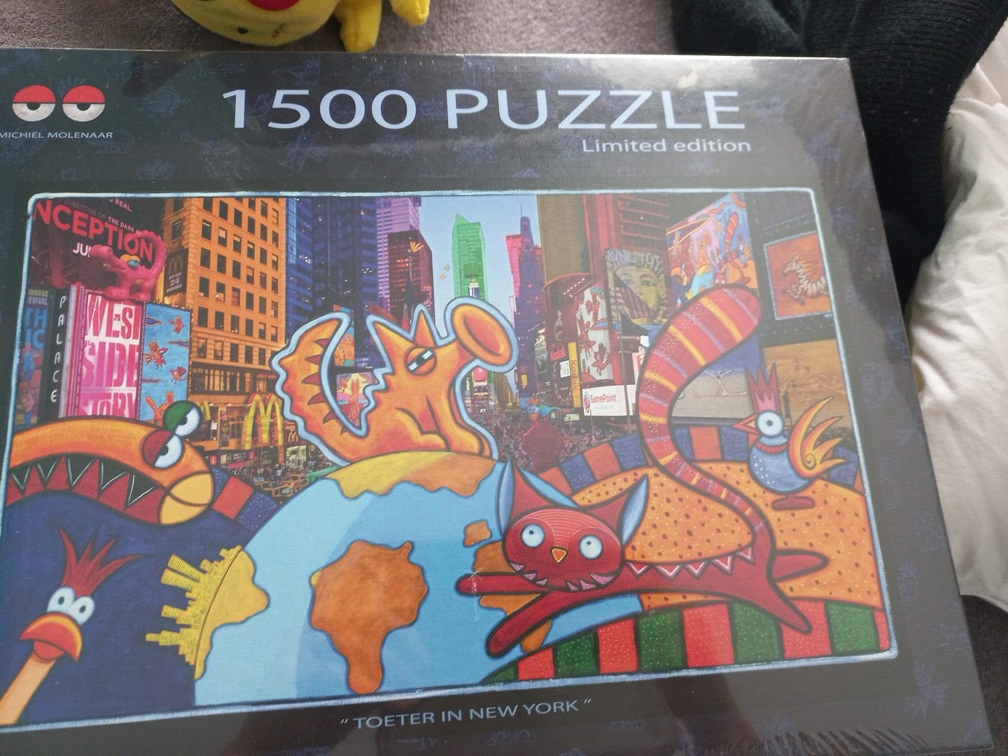 Michiel Molenaar Legpuzzel 'Toeter in New York', Ophalen of Verzenden, 500 t/m 1500 stukjes, Nieuw, Legpuzzel