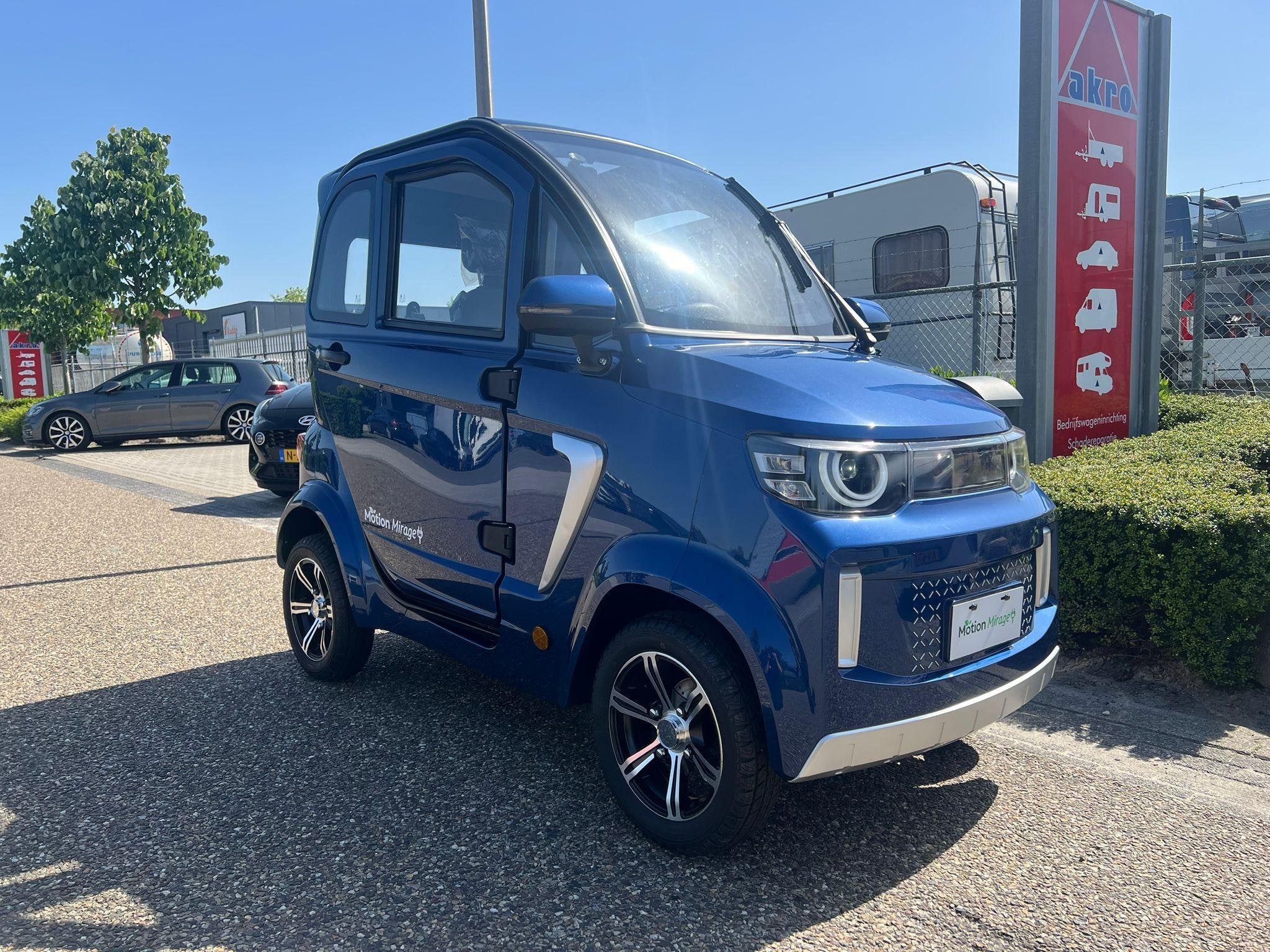 Motion Mirage | NIEUW | Camera | Airco | Elektrische Ramen |, Auto's, Automaat, Stof, Overige carrosserieën, Blauw