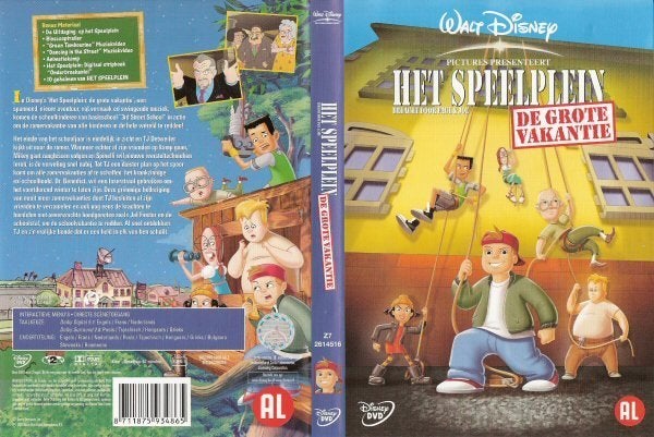 Walt Disney - Speelplein De Grote Vakantie DVD, Europees, Tekenfilm, Verzenden, Alle leeftijden