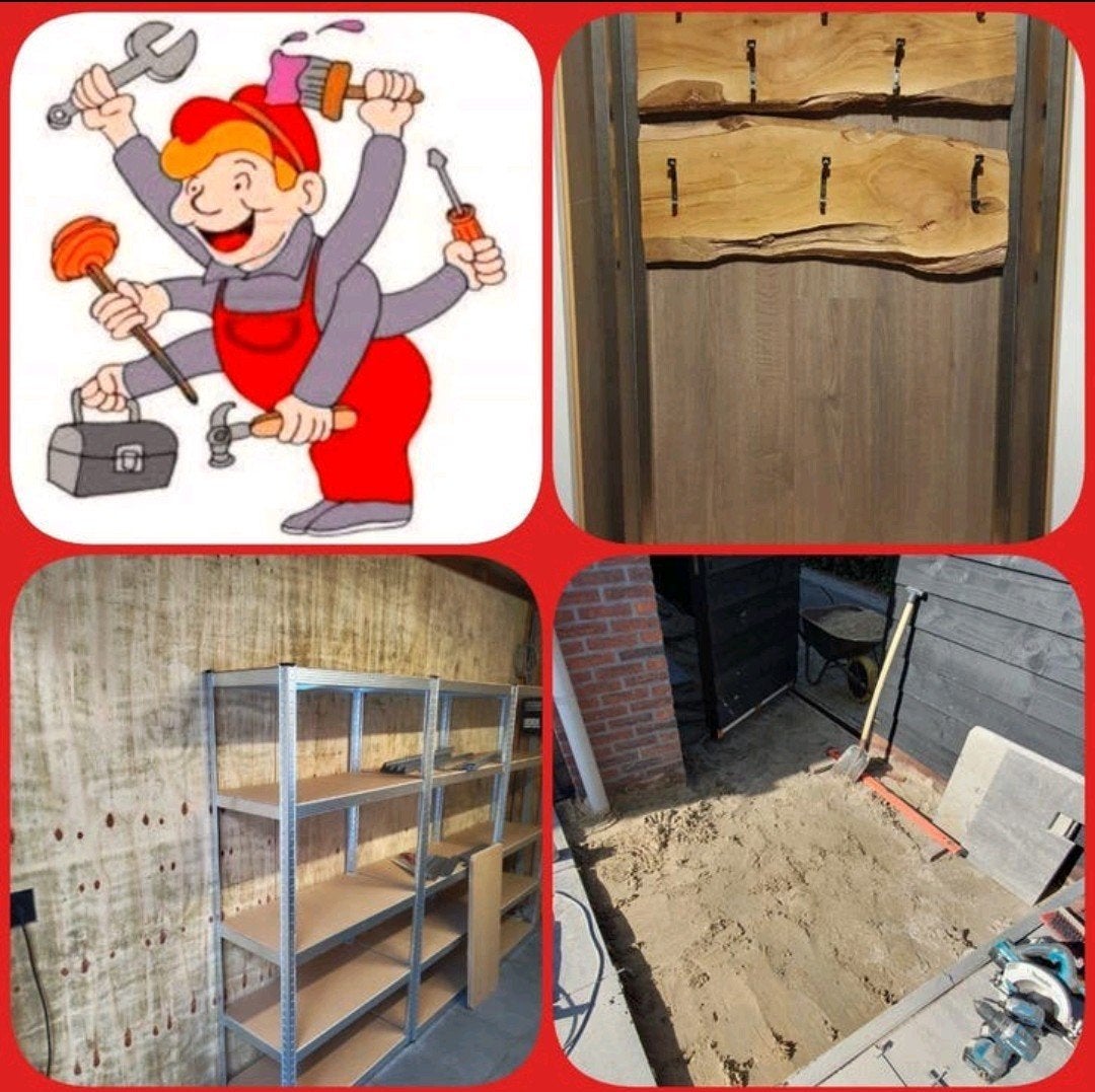 Klushulp klusjesman installaties  hovenier omg Zwaag/Hoorn, Doe-het-zelf en Verbouw, Ophalen of Verzenden, Nieuw, Minder dan 700 watt