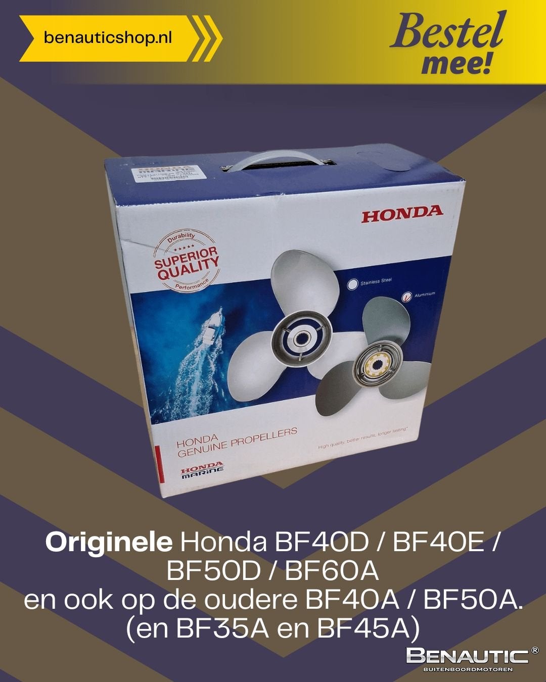 Accessoire Honda propeller 59130-ZV5-014AH 11 1/8  14, -, -, Nieuw, Ophalen of Verzenden