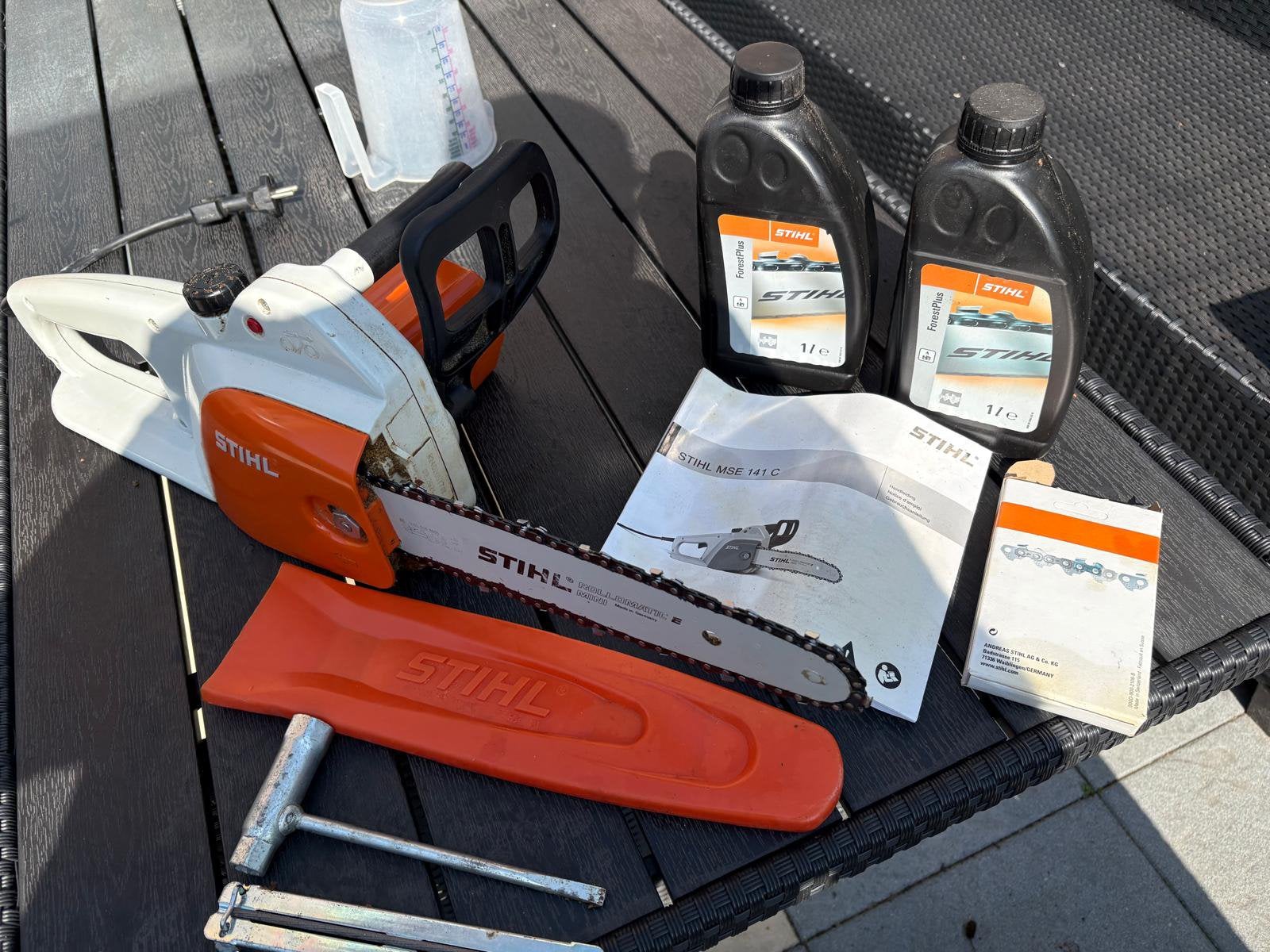 Stihl MSE 141 C Elektrische Kettingzaag, Doe-het-zelf en Verbouw, Gereedschap | Zaagmachines, Gebruikt, Kettingzaag, 600 tot 1200 watt