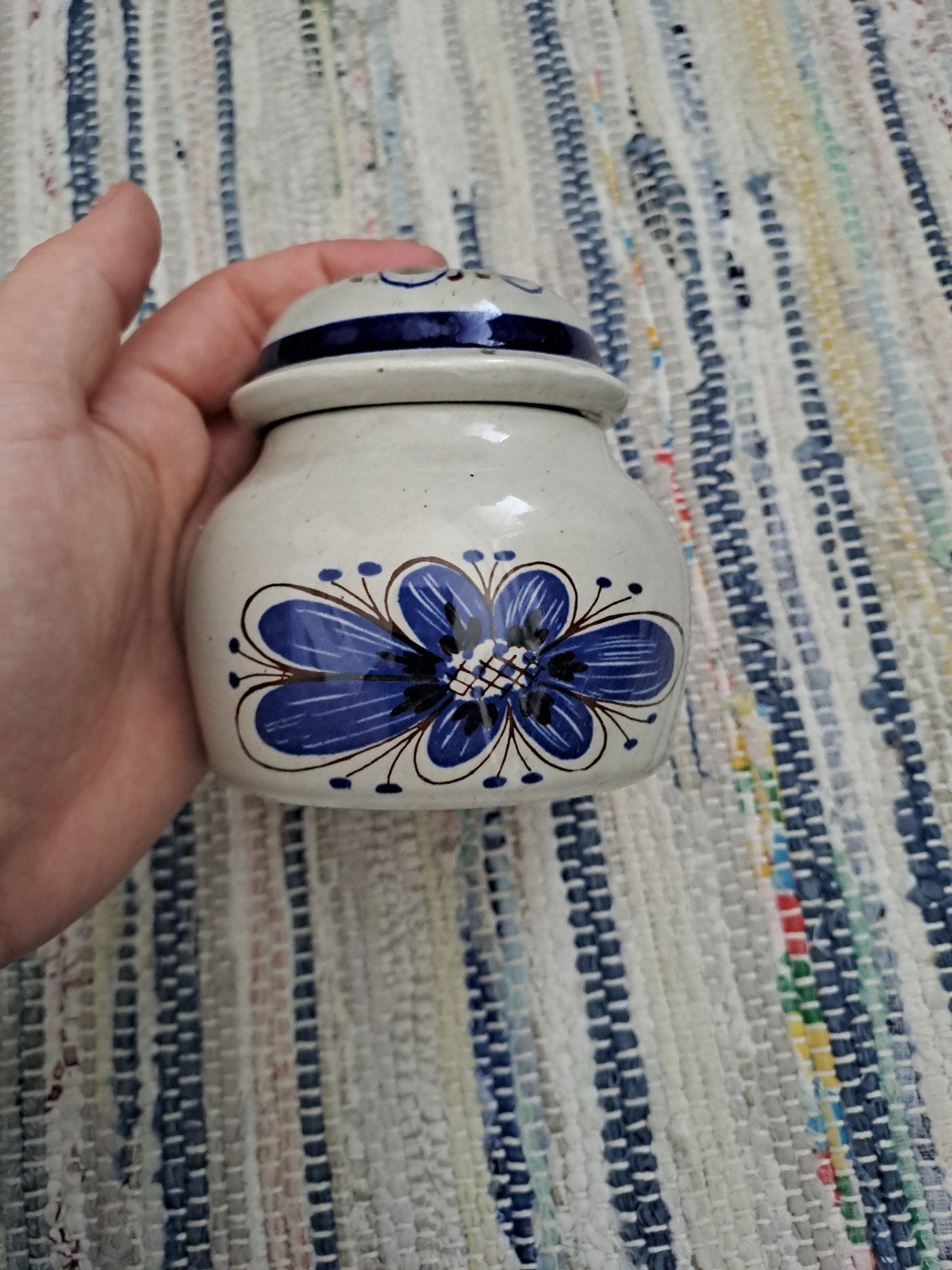 Vintage figgjo norway f555 suikerpotje noors design, Ophalen of Verzenden