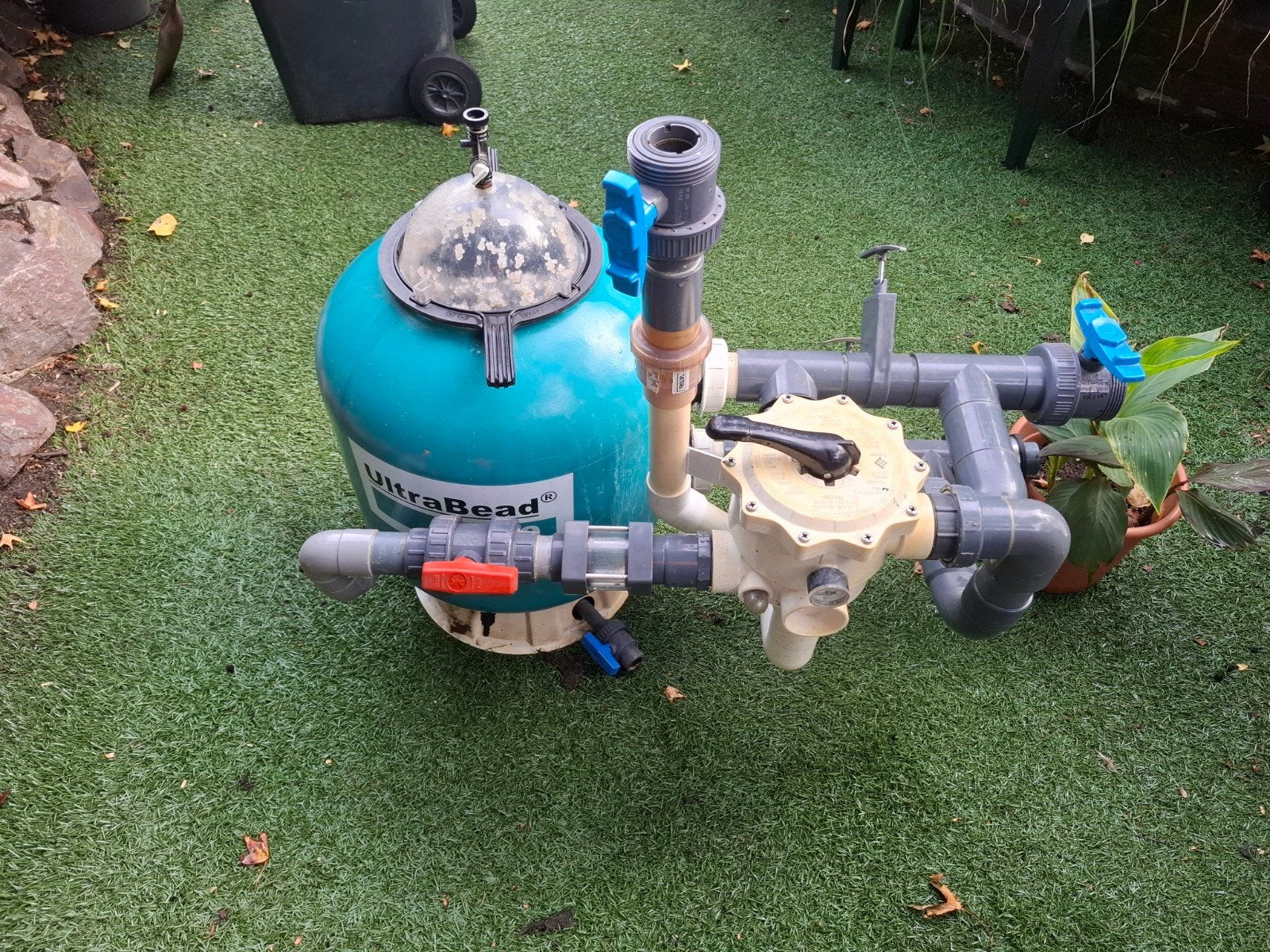 UltraBead UB-40  vijverfilter, Ophalen, Gebruikt
