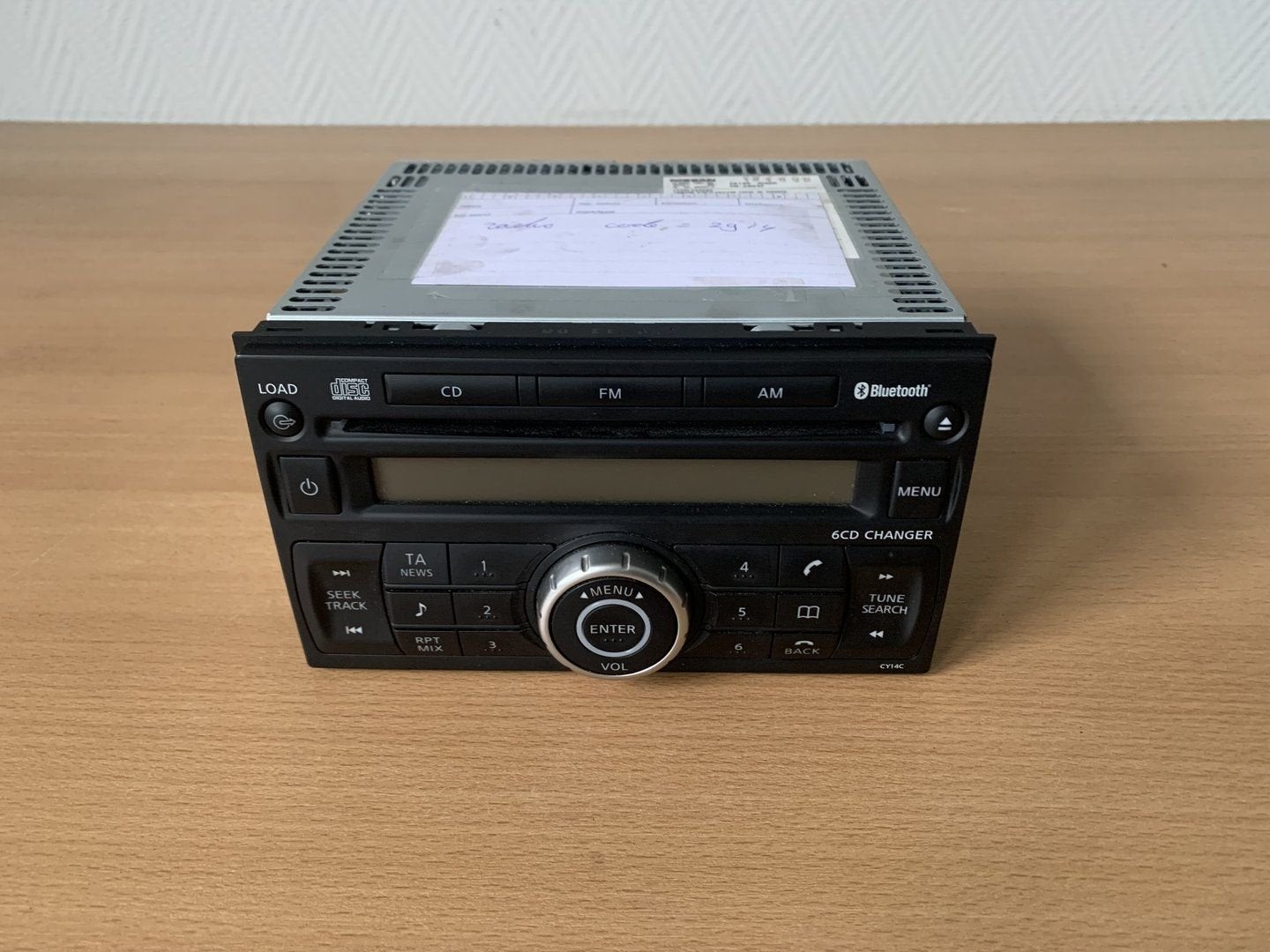 nissan qashqai J10 2006+ radio CD + bluetooth 28185JD400, Ophalen of Verzenden, -, -, -
