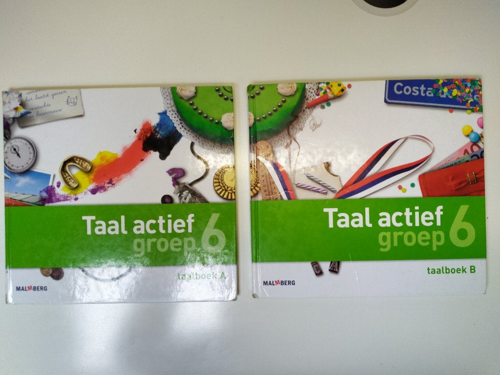 Taal Actief -Groep 6-Taalboek 6A, 6B- twee boeken voor €5, Ophalen of Verzenden, Zo goed als nieuw, Overige niveaus, Nederlands