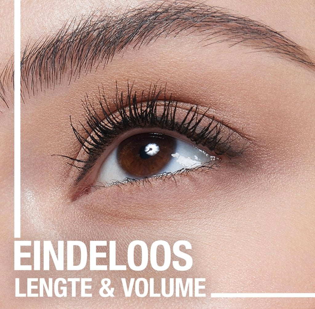 Mascara Maybelline Lash Sensational Sky High Black 7.2ml, Verzenden, Nieuw, Zwart, Ogen