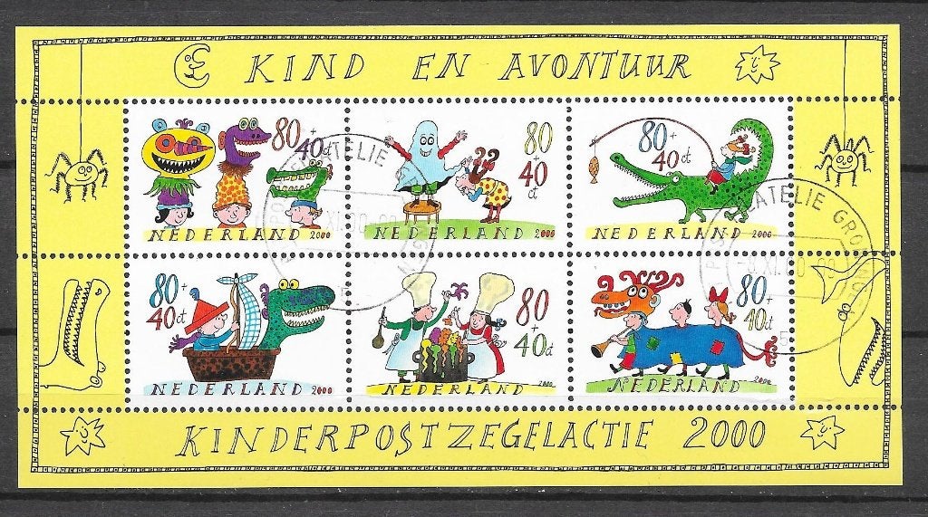 Blok 1930 gebruikt cw 6,00, Ophalen of Verzenden
