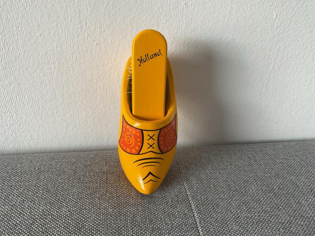 Gele klomp met Holland opdruk - decoratie, Ophalen of Verzenden