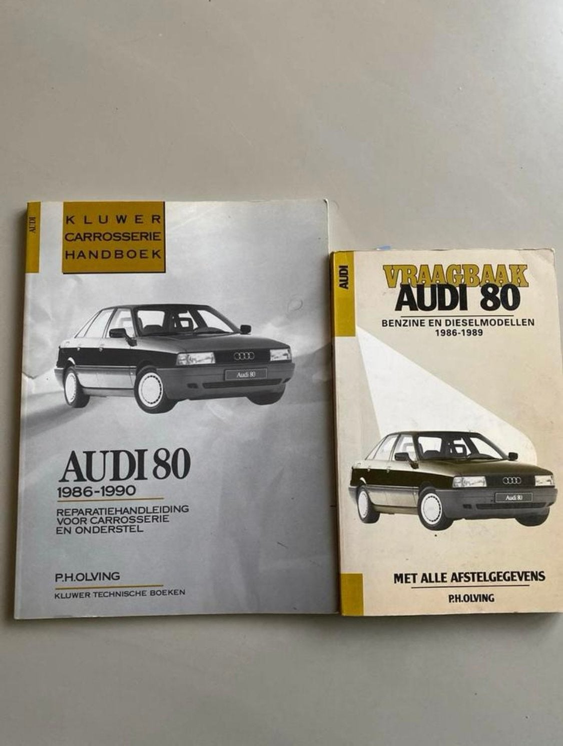 Audi 80 carrosserie handboek en vraagbaak (1986-1990), Auto diversen, Handleidingen en Instructieboekjes, Verzenden