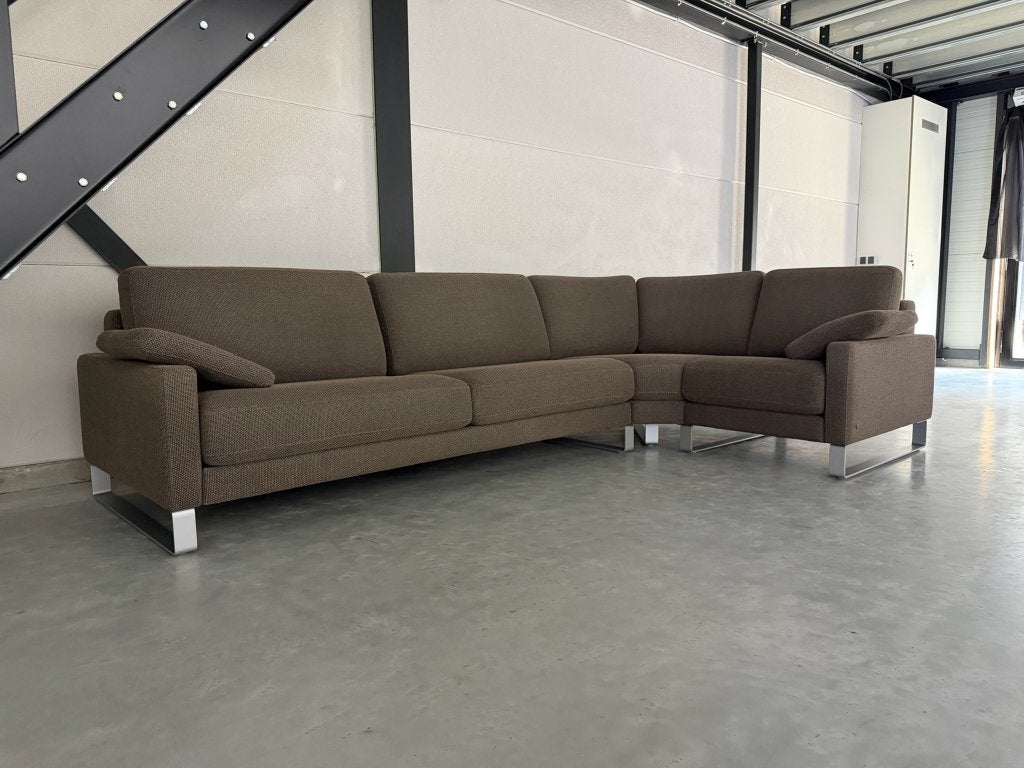 Rolf Benz EGO – Espresso Taupe – Absolute nieuwstaat