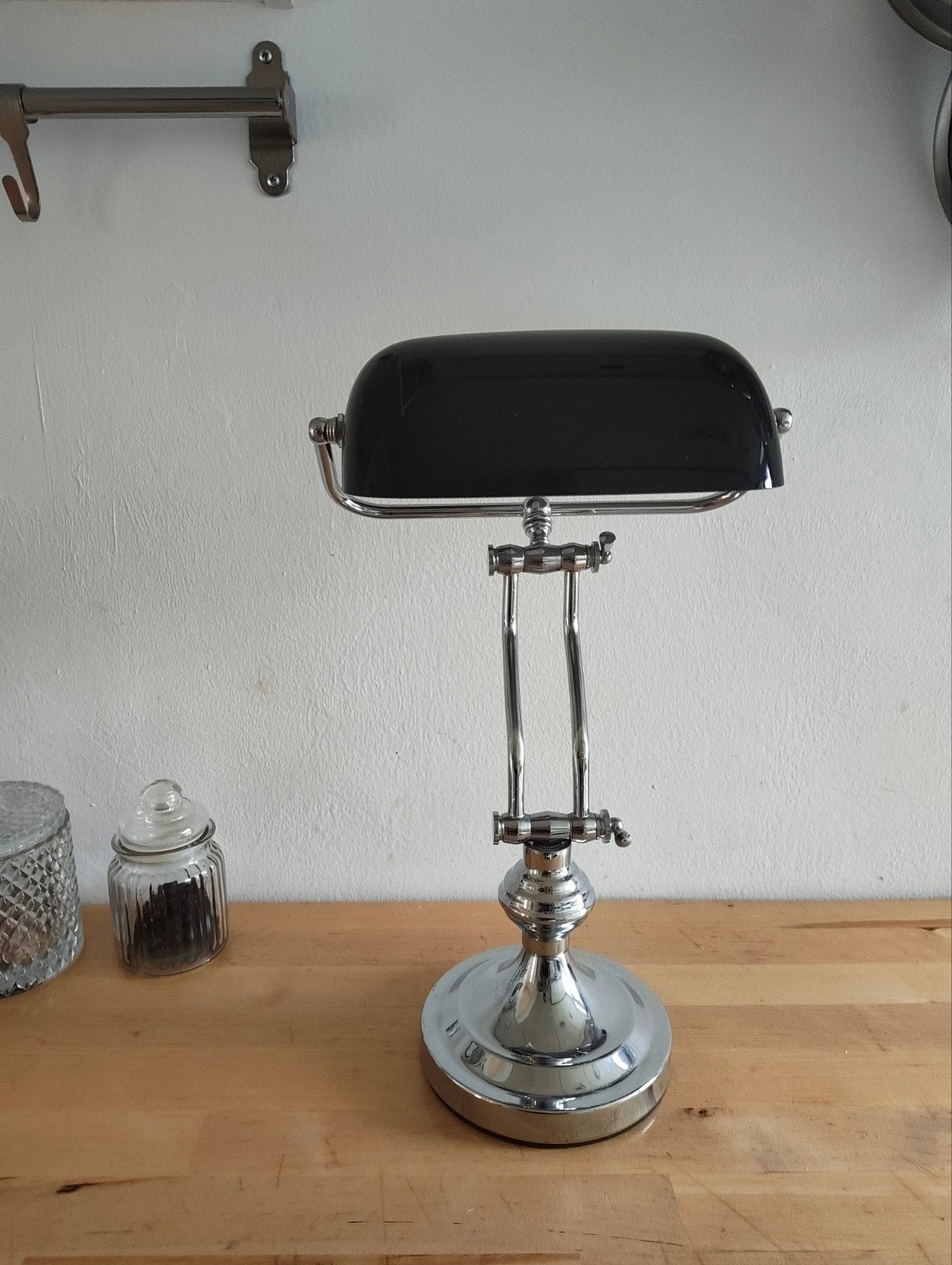 Lamp tafellamp bureaulamp bankierslamp notarislamp, Ophalen of Verzenden, Bankierslamp