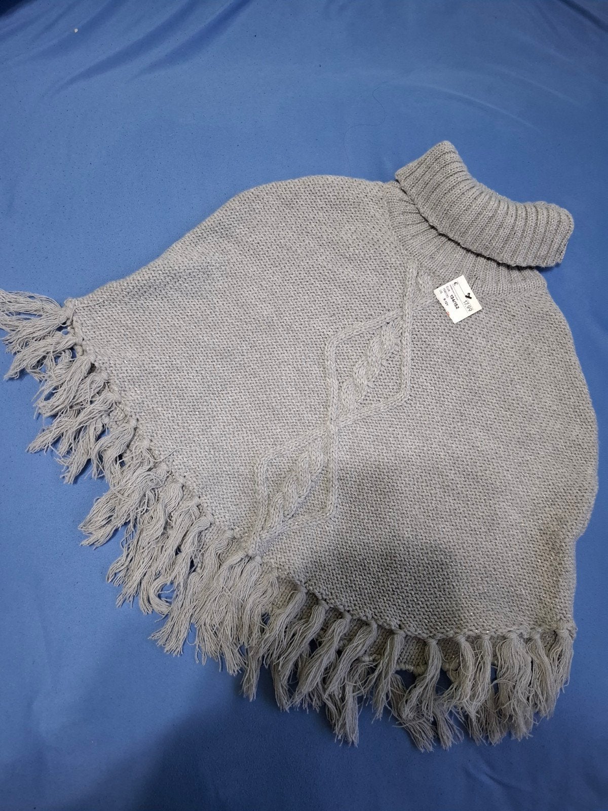 Poncho maat 134/152, NIEUWE, Ophalen of Verzenden, Nieuw, Meisje