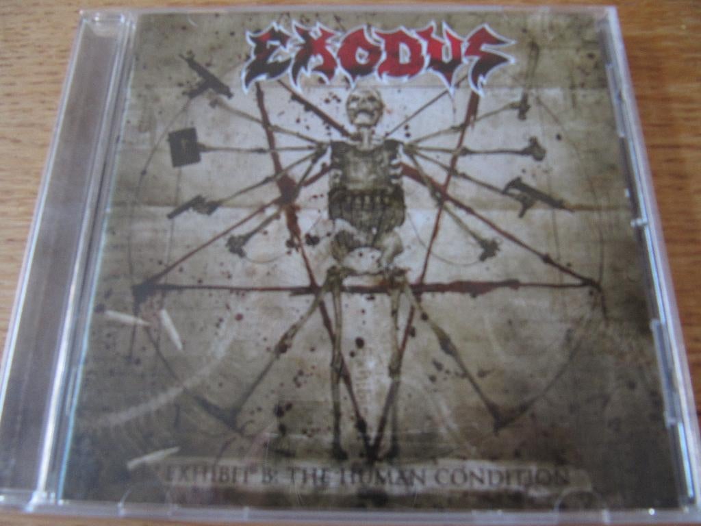 Exodus - Exhibit B the human condition   CD, Cd's en Dvd's, Cd's | Hardrock en Metal, Ophalen of Verzenden, Zo goed als nieuw