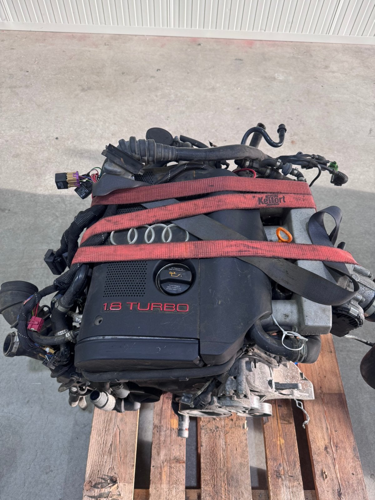 Audi A4 B6/B7 1.8T BEX 190pk complete motor, Ophalen of Verzenden, Gebruikt, Audi
