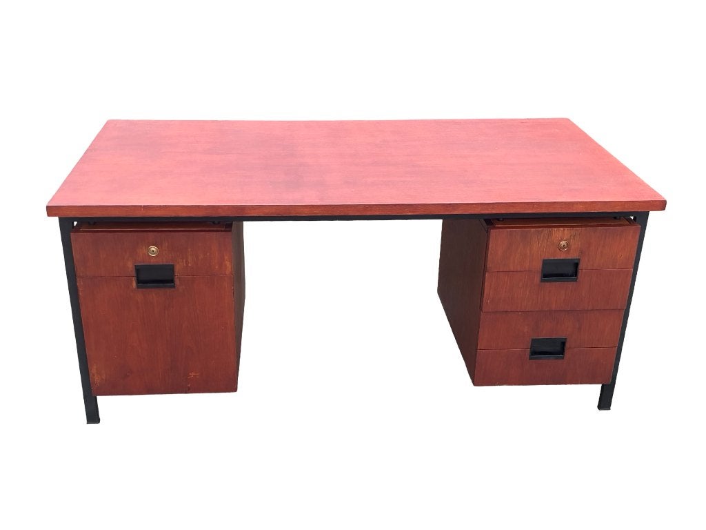 Vintage Bureau EU02 Cees Braakman Pastoe Japanse serie 60's, Gebruikt, Pastoe, Ophalen of Verzenden, Pastoe