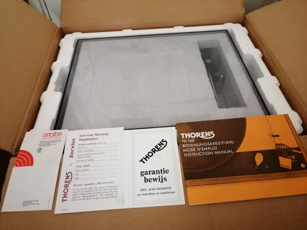 Thorens TD160 platenspeler td 160 Ortofon X1 element mc, Audio, Tv en Foto, Platenspelers, Ophalen of Verzenden, Zo goed als nieuw