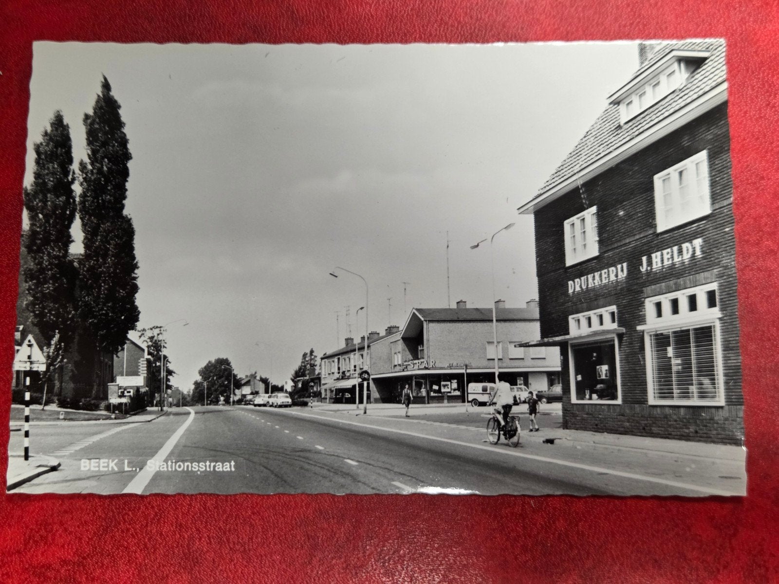 Beek Bij Elsloo Stationsstraat, Verzamelen, Ophalen of Verzenden, 1940 tot 1960, Gelderland
