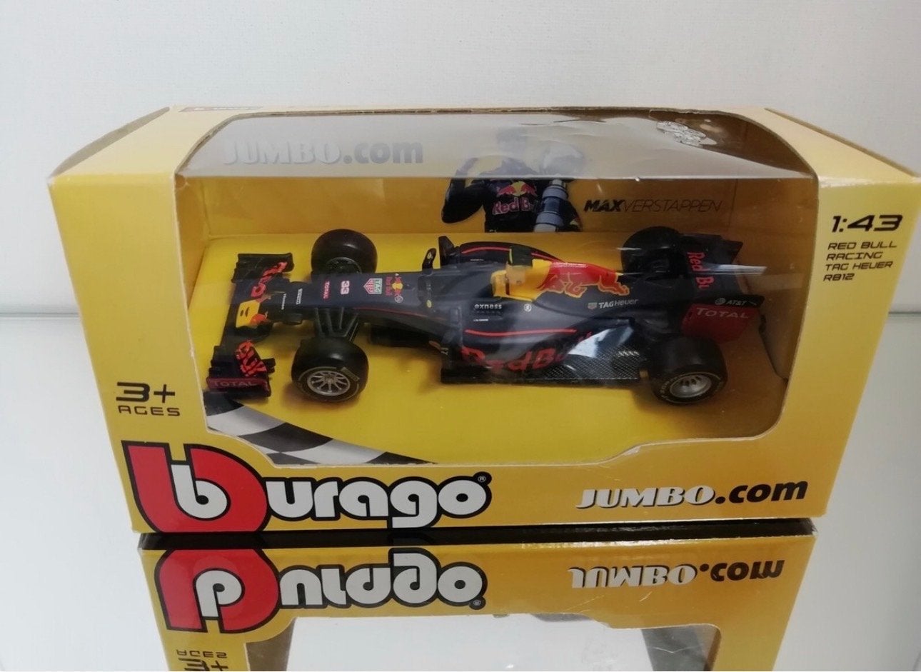 Red Bull Racing RB12 2016 Max Verstappen 1:43 modelauto, Ophalen of Verzenden, Nieuw, Auto, Overige merken