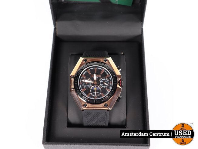 Gamages London Vault  Rose Black   Horloge (48mm) - A Grade, Gamages of London, Gebruikt, Info@gamages.london, 164-182 Oxford Street, Westminster
