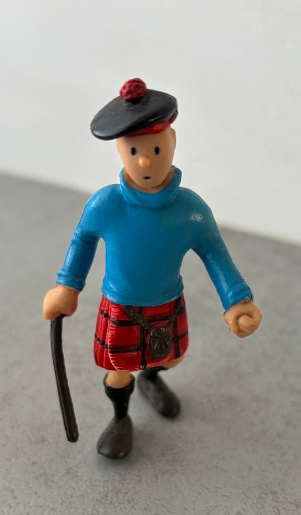 Origineel Kuifje PVC-figuurtje, Ophalen of Verzenden, Kuifje, Zo goed als nieuw, Beeldje of Figuurtje