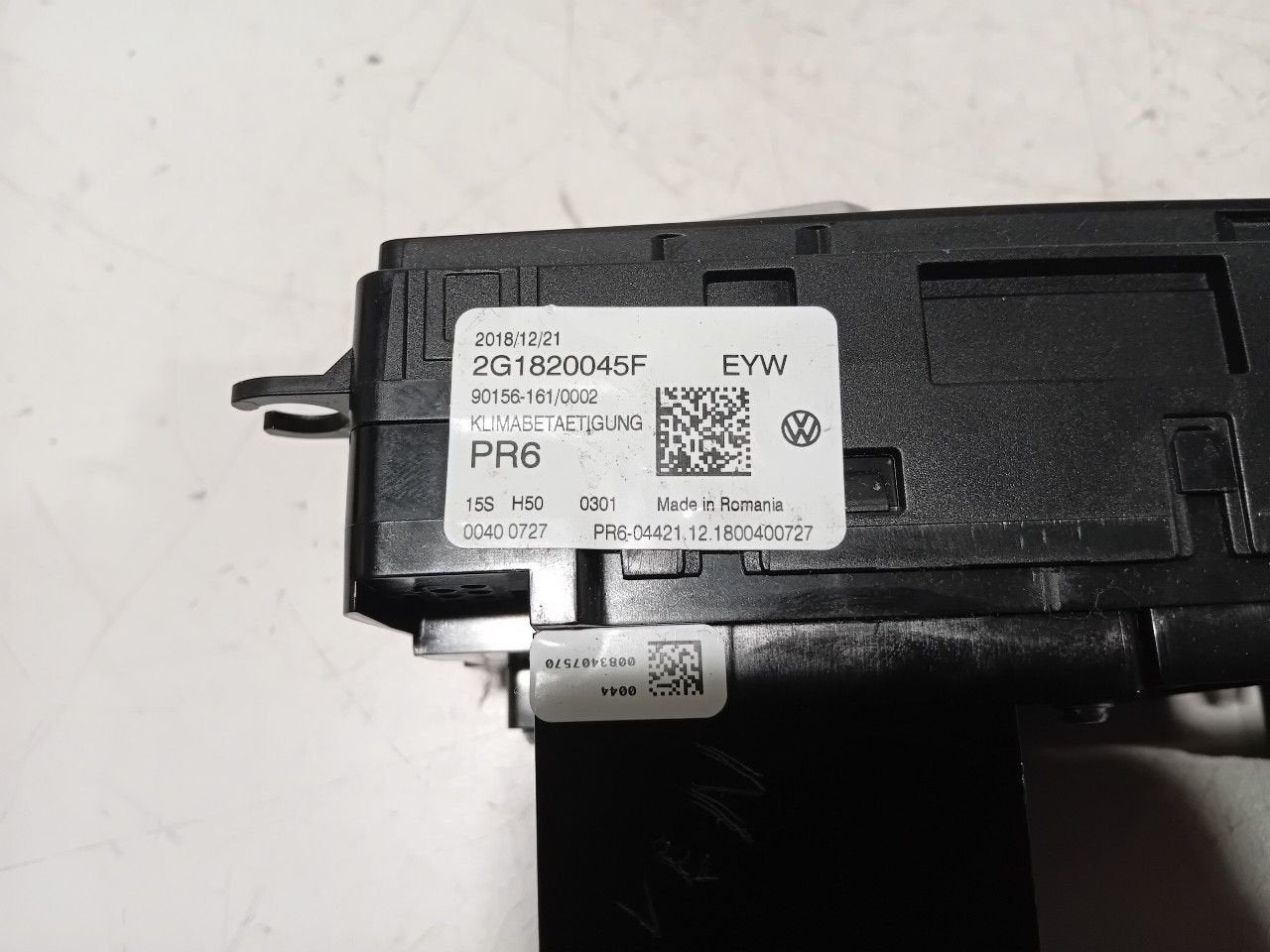 Bedieningspaneel kachel Volkswagen Polo, Onderdelen@venauto.nl, Van der Ven Autorecycling B.V., Gebruikt, Ettenseweg 76, 4706 PB Roosendaal, The Netherlands