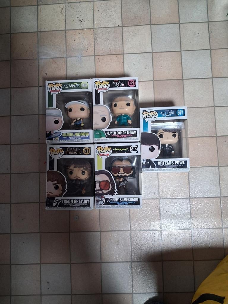 5 funko pops, Verzamelen, Ophalen of Verzenden