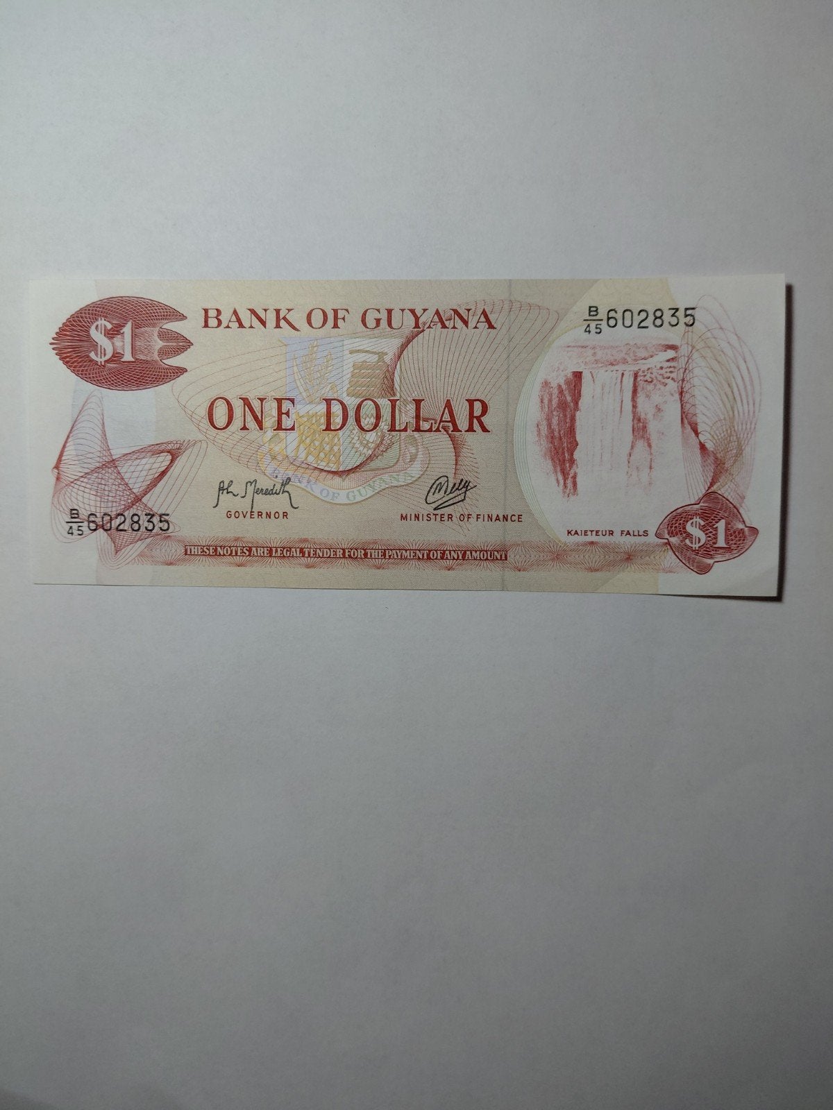 Guyana 1 dollar, Ophalen of Verzenden, Zuid-Amerika