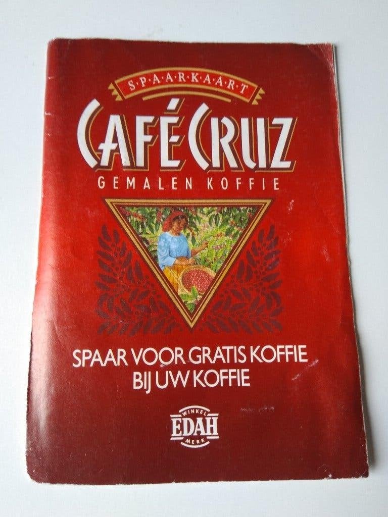 Edah spaarkaart Café Cruz koffie, Albert Heijn, Ophalen of Verzenden