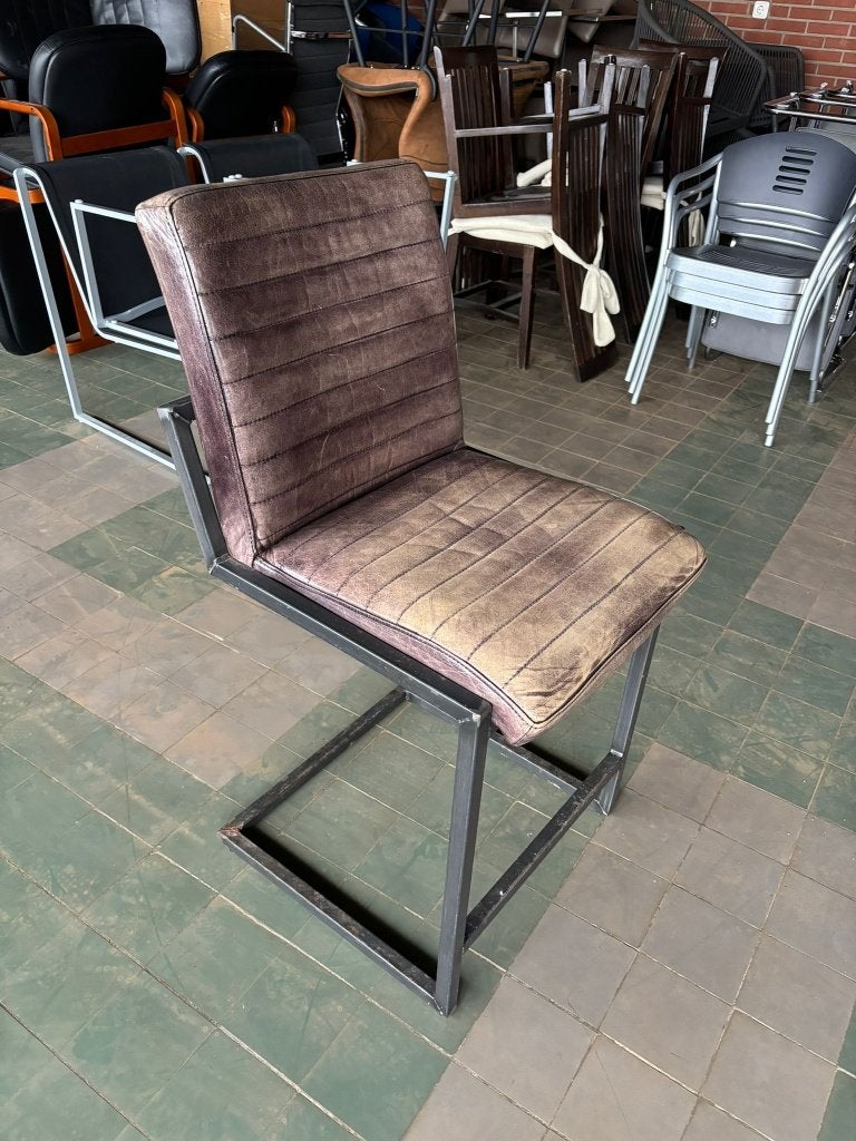 INDUSTRIËLE BARKRUK LEERLOOK CS26720, Ophalen, Gebruikt, 60 tot 90 cm, 1 kruk