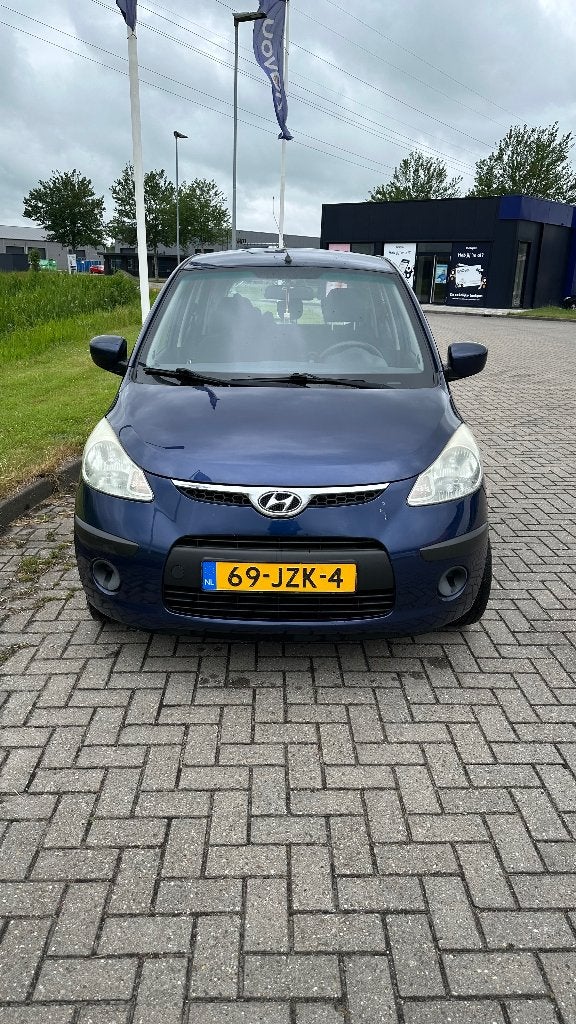 Hyundai i10, Auto's, Stof, Blauw, Grijs, Particulier