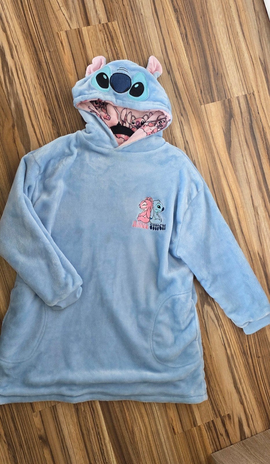 Stitch en Angel Oodie - Heerlijk zacht en warm, Ophalen of Verzenden, Zo goed als nieuw, Disney, Jongen of Meisje