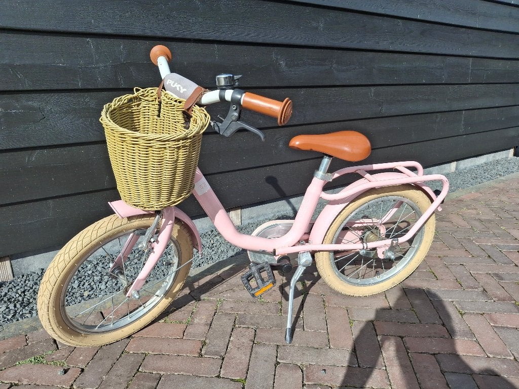 Puky youke 16 inch roze, Ophalen, Terugtraprem, Puky, 16 tot 20 inch