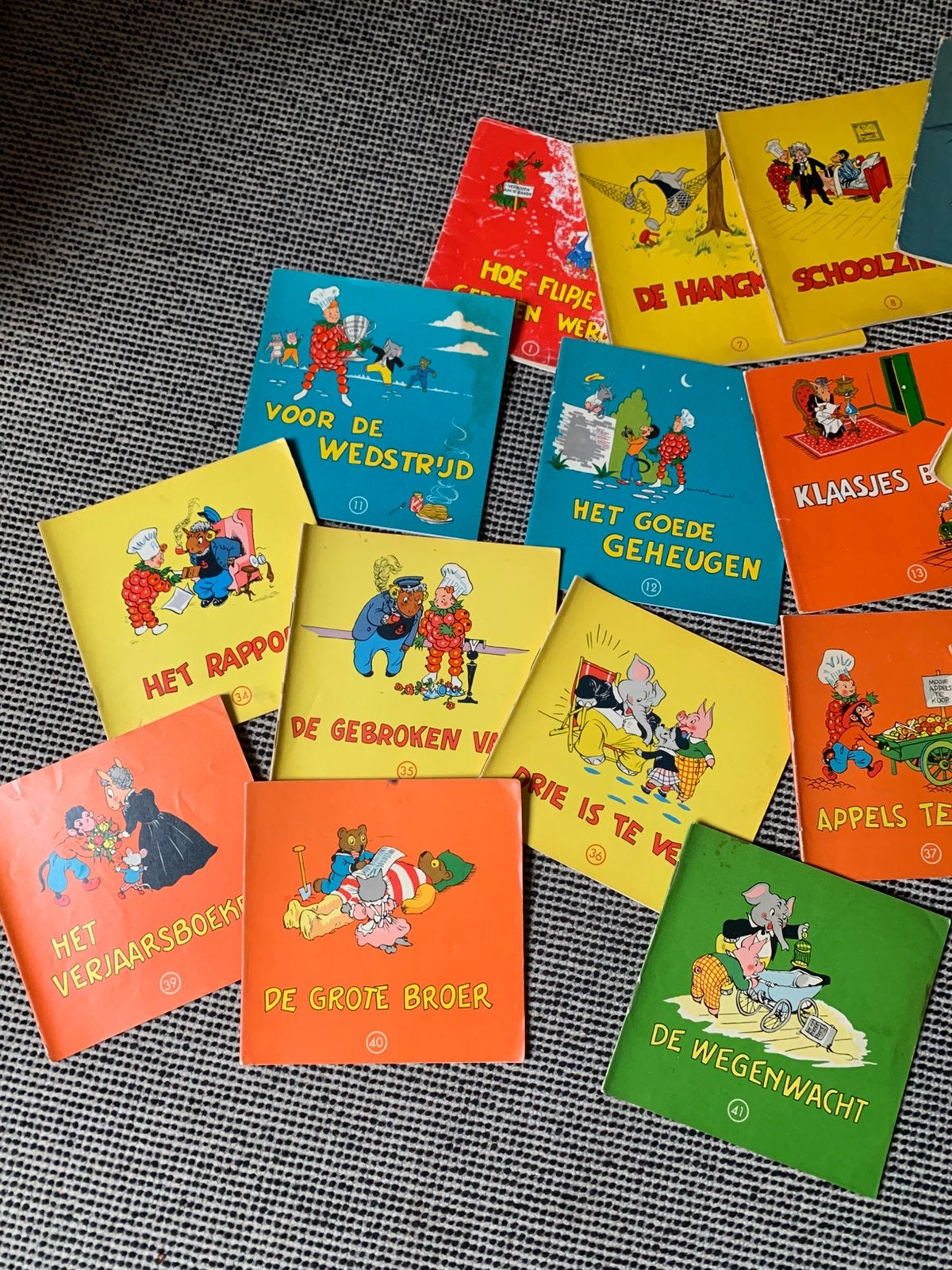 Flipje Tiel1,7,8,9,10,11,12,13,33,34,35,36,37,38,39,40,41,48, Meerdere stripboeken, Ophalen of Verzenden, Gelezen