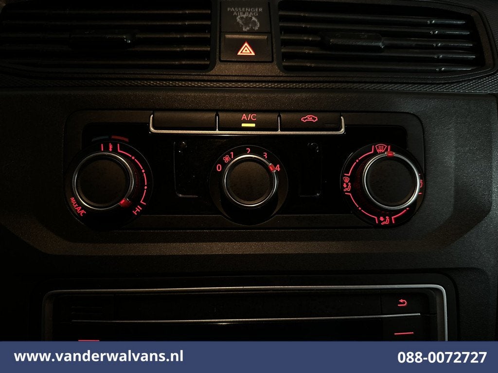 Volkswagen Caddy 2.0 TDI L2H1 Maxi Euro6 Airco | Trekhaak |, Auto's, Start-stop-systeem, Stof, Gebruikt, 4 cilinders