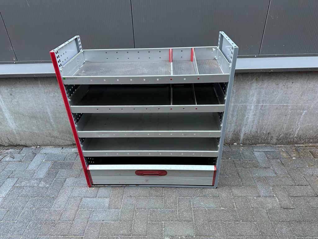 Bott gereedschap kast vakkenkast en leidingkast lengtebak, Ophalen, Zo goed als nieuw
