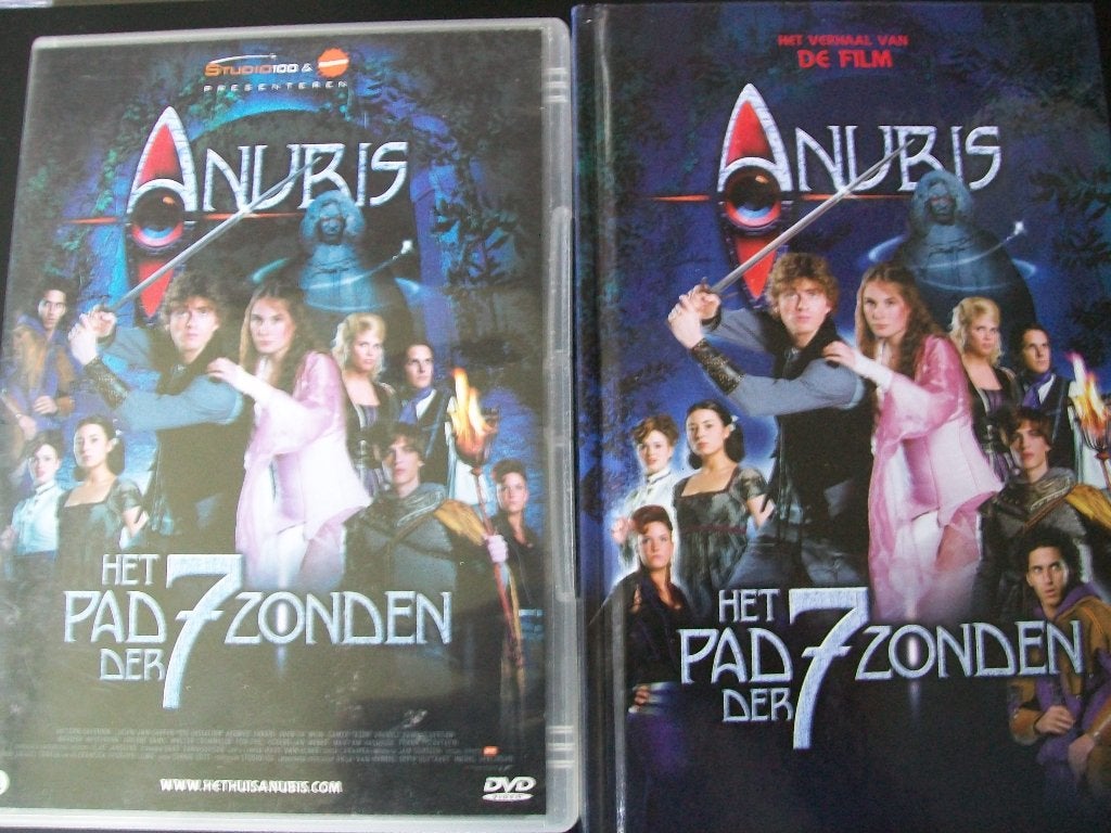 Anubis Het Pad der 7 Zonden + leesboek in nieuwstaat (2009), Cd's en Dvd's, Verzenden, Overige genres, Nederlands, Zo goed als nieuw