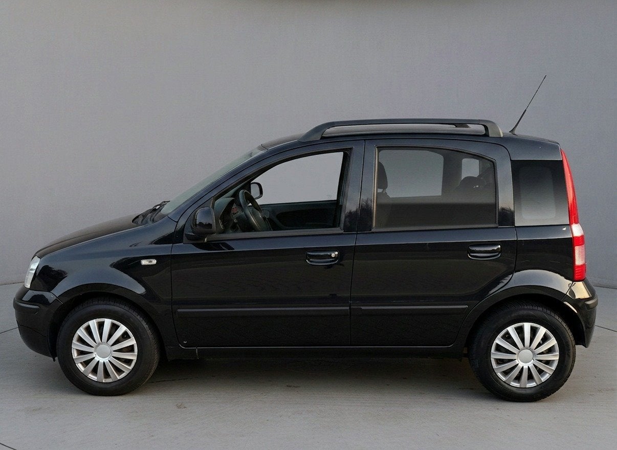 Fiat Panda 1.2 69pk|Airco|BT Audio|Elek.Ramen|2011|Orig NL|N, Euro 5, Stof, Gebruikt, Zwart