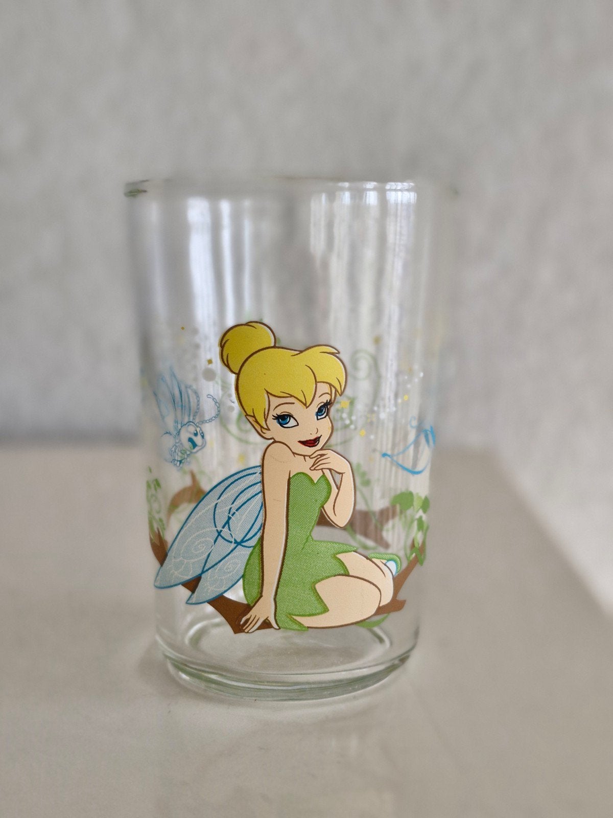 Glas Tinkerbell, Ophalen of Verzenden, Looney Tunes, Zo goed als nieuw, Gebruiksvoorwerp
