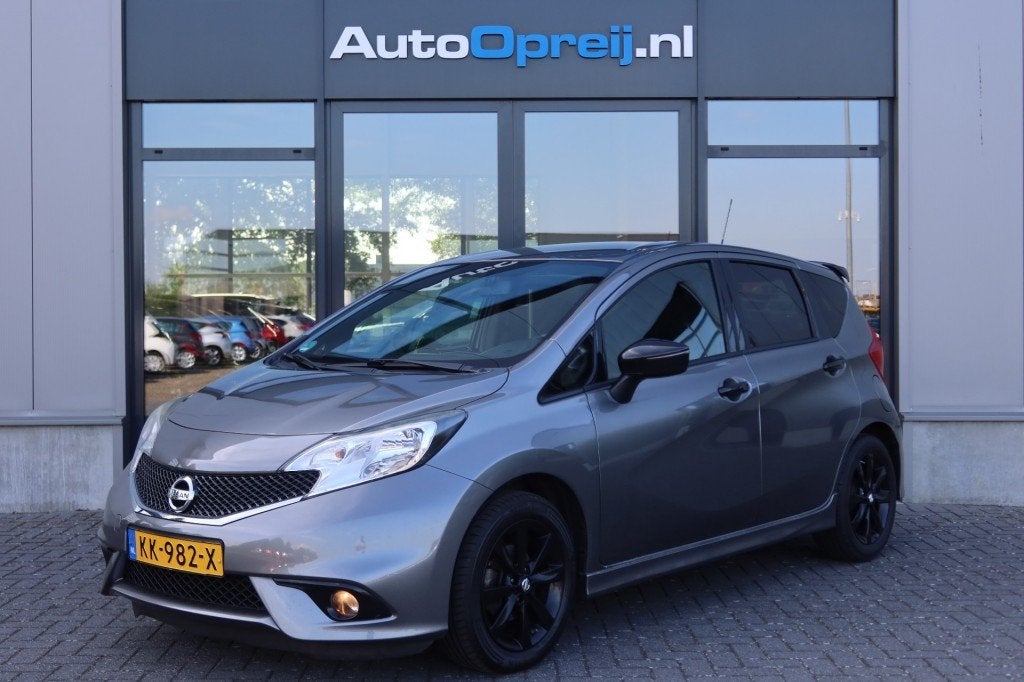 Nissan NOTE 1.2 Black Edition Airco, NAVI, Cruise, Auto's, 1198 cc, 49 €/maand, Bedrijf, Handgeschakeld