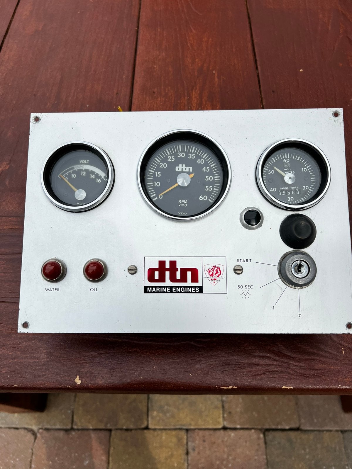 Indenor DTN Dashboard, Watersport en Boten, Ophalen of Verzenden, Gebruikt, Motor en Techniek