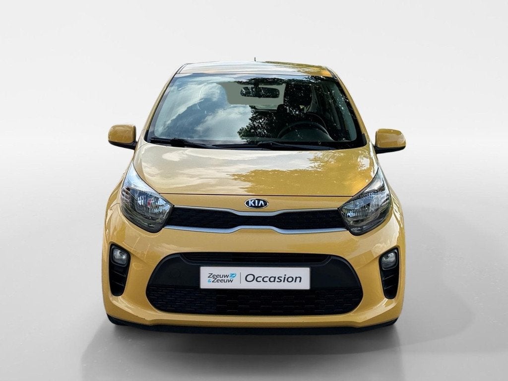 Kia Picanto 1.0 CVVT EconomyPlusLine | Airco | Bluetooth | T, 12 maanden, Stof, Gebruikt, 4 stoelen