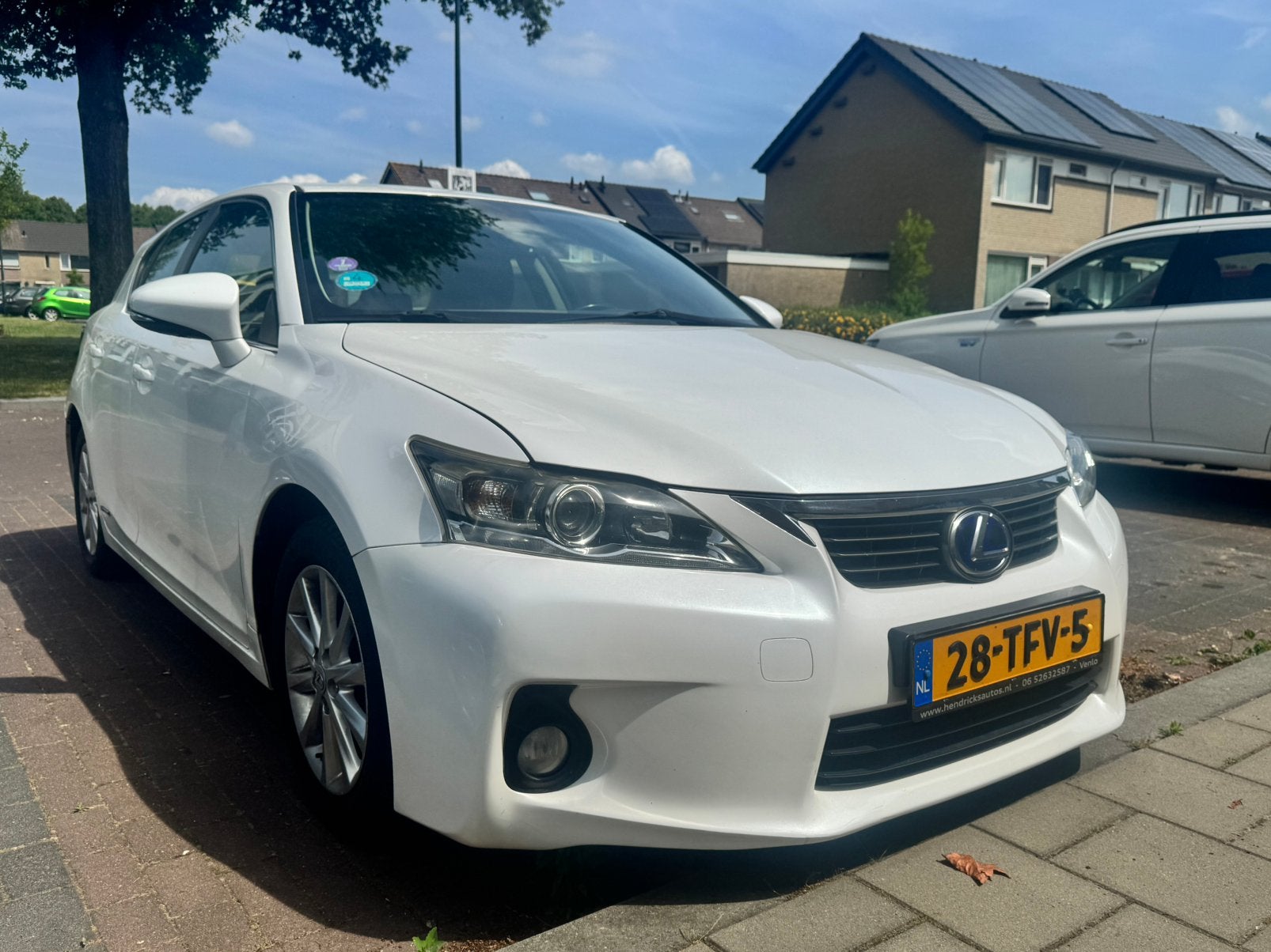 Lexus CT-H 200H 1.8 Hybrid 2012 Wit, Wit, Origineel Nederlands, 1798 cc, CT-H