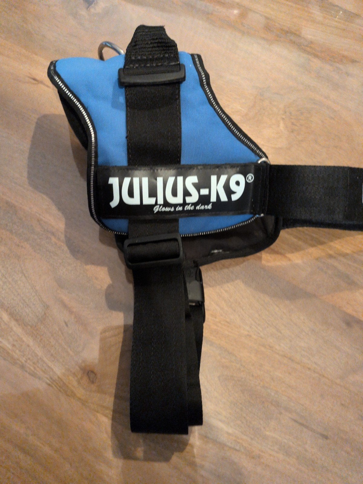 Julius K9 tuig maat XXL blauw izgs grote hond tuigje band, Dieren en Toebehoren, Julius-K9, Ophalen of Verzenden, Zo goed als nieuw