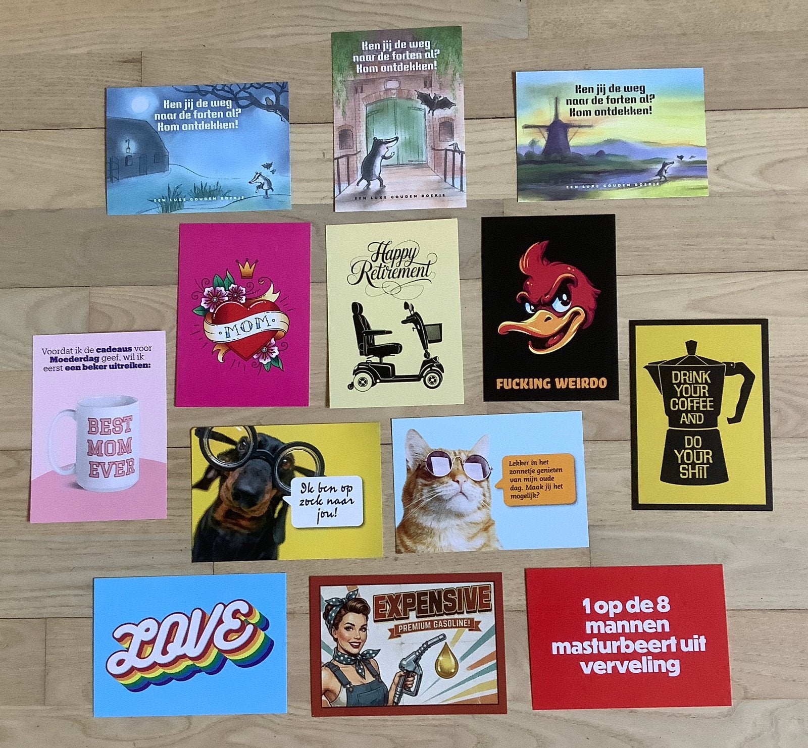 Gratis (Boomerang) kaarten, Verzenden, 1980 tot heden, Ongelopen