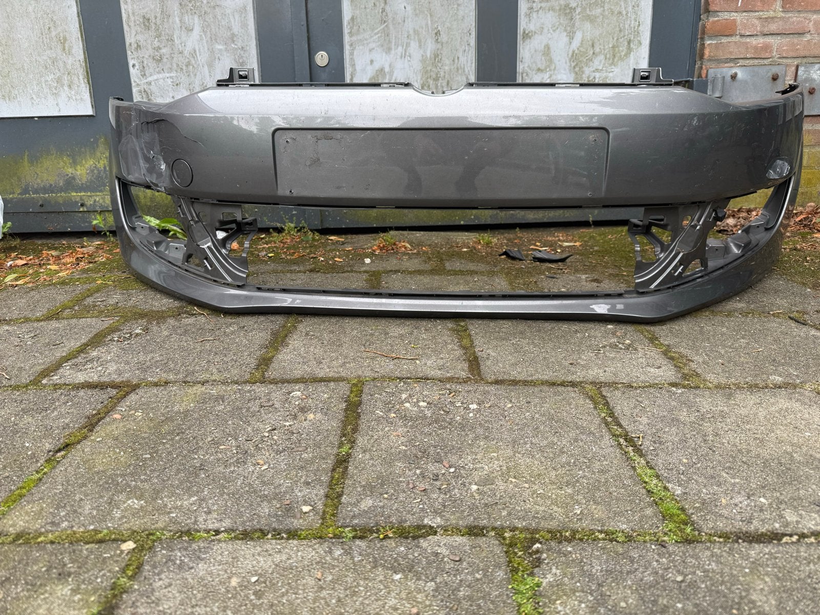 Voorbumper (met schade) vw polo tsi (LD7R), Ophalen, Gebruikt, Bumper, Volkswagen