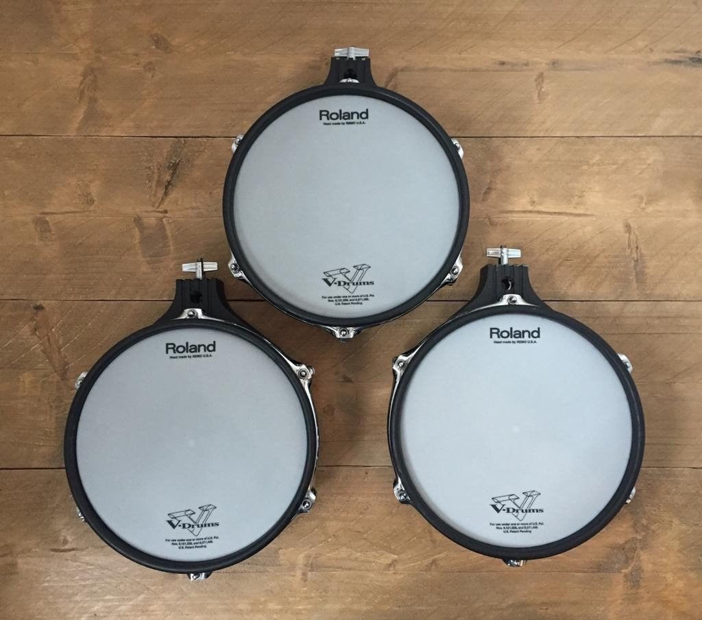 Roland PD-105 BK Dual triggered pad (PD105), Ophalen of Verzenden, Zo goed als nieuw, Drums of Percussie
