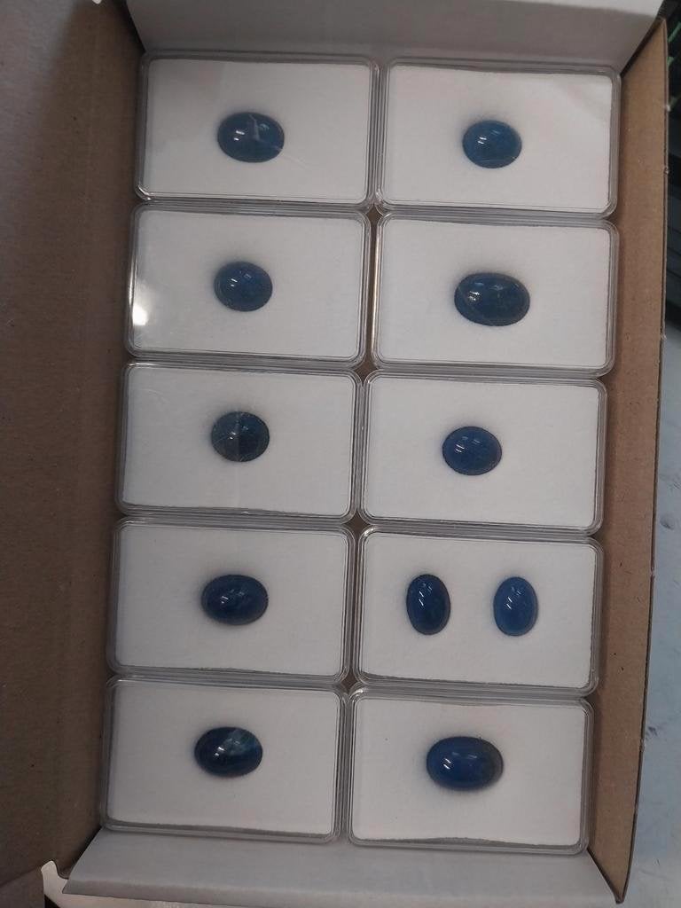 Lapis lazuli cabochons ringvoormaat, Ophalen of Verzenden